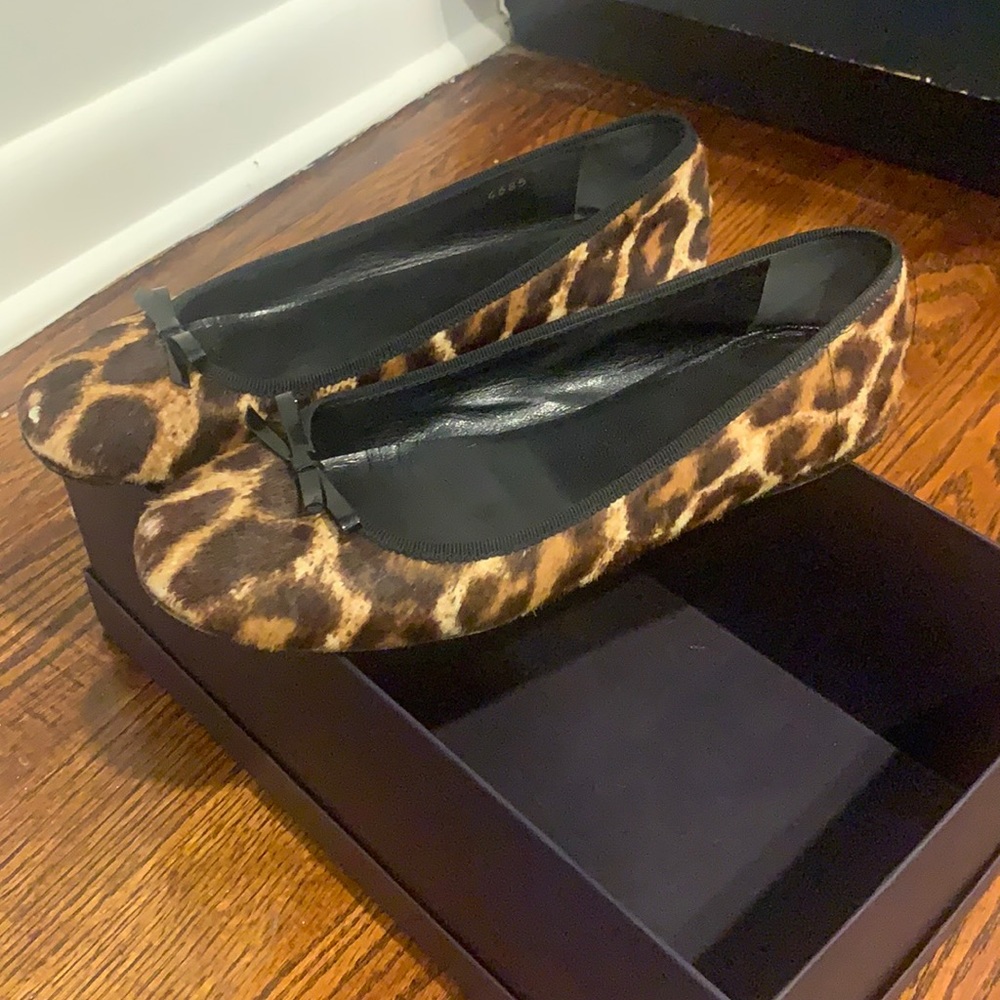 Prada leopard  ballet flats